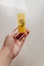 yellow and white labeled box