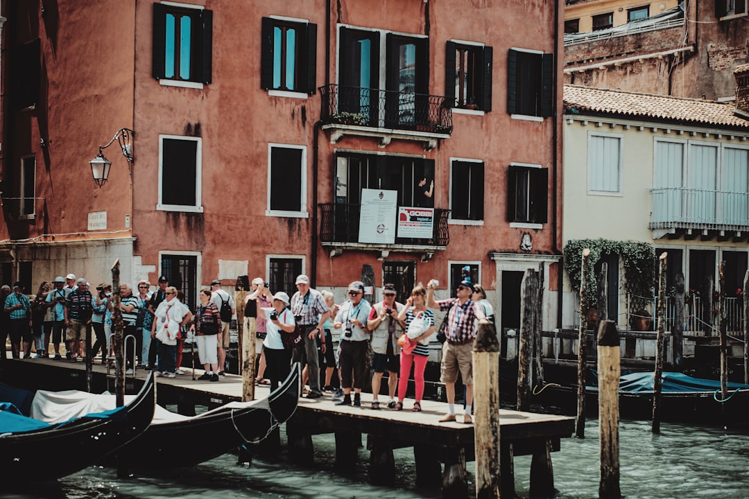 Watercraft rowing photo spot Venise Bridge of Sighs