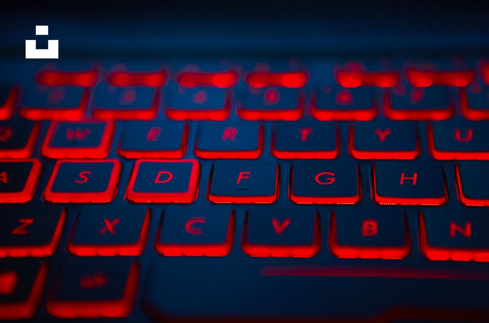 Red and black laptop computer photo – Free Computer hardware Image on ...