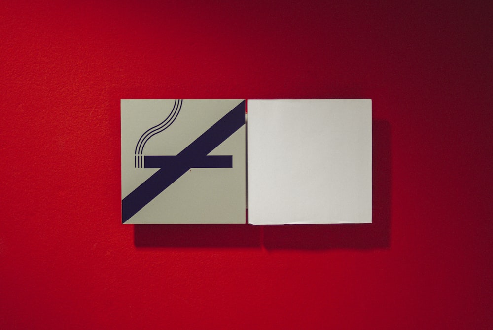white and red no smoking sign