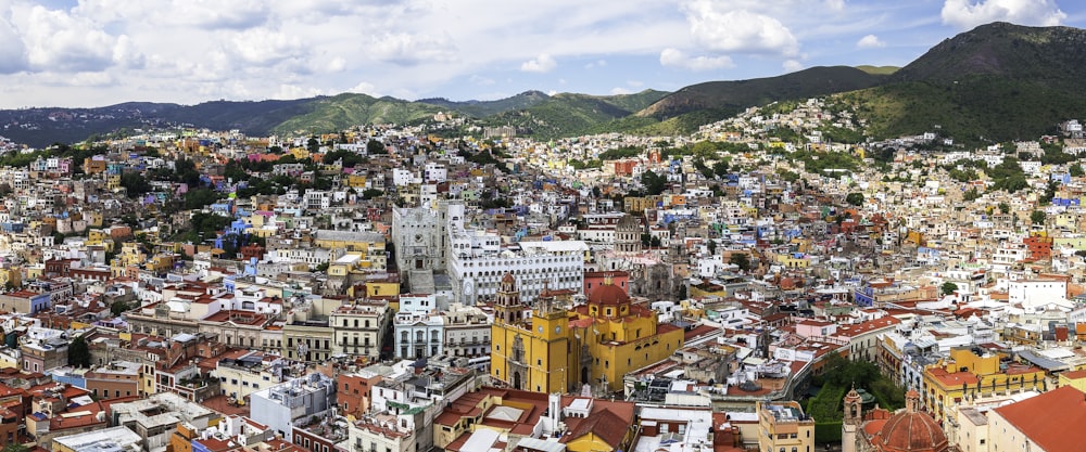 aerial view of city during daytime