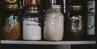 food storage pantry shelf life jar flour corn beans rice prepper 