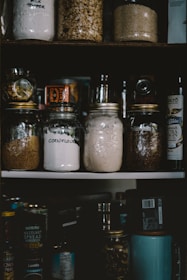 food storage pantry shelf life jar flour corn beans rice prepper 
