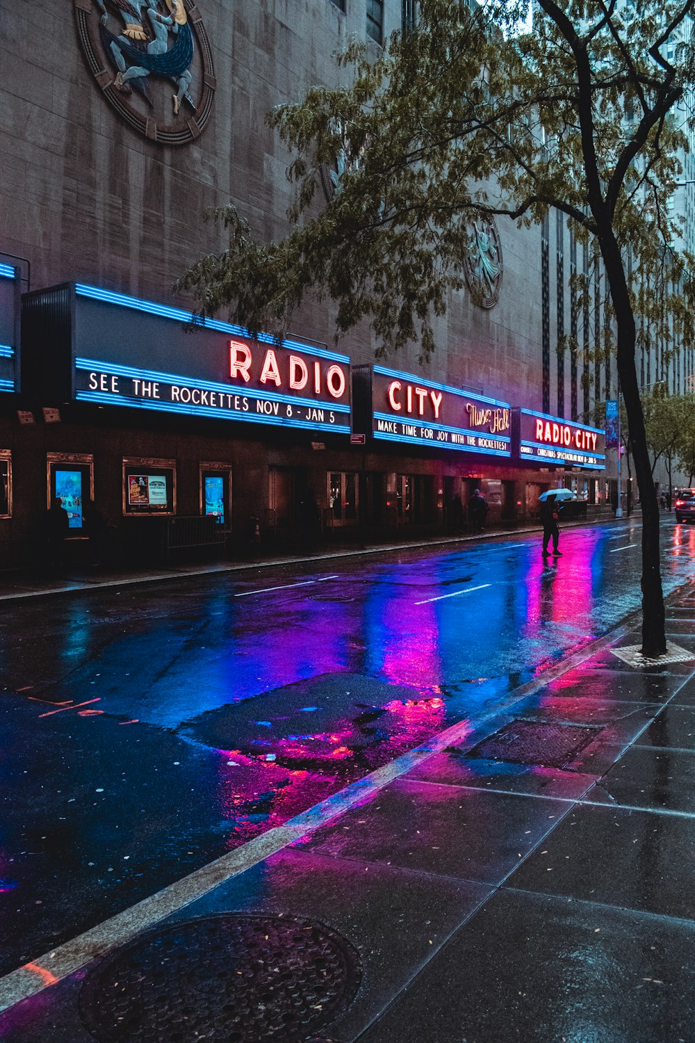 red and white led signage