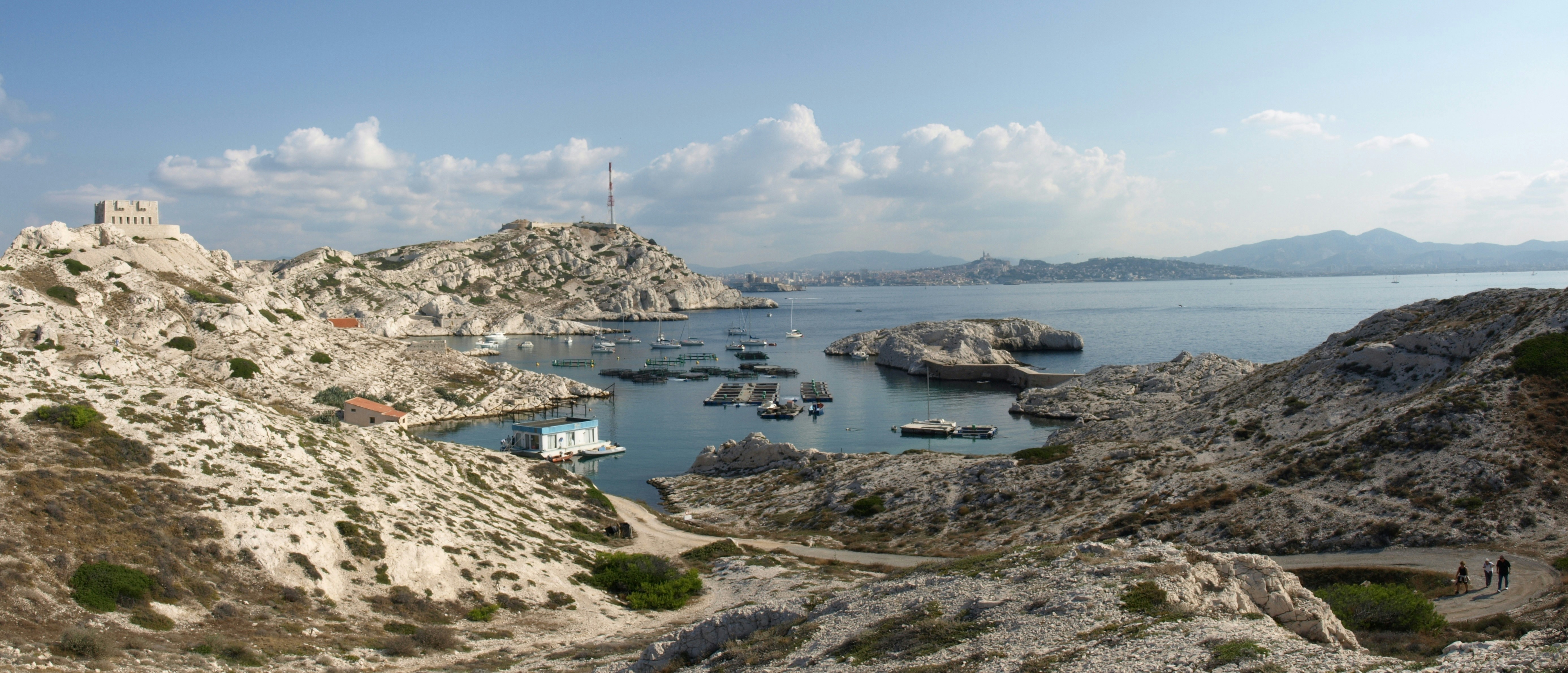 Frioul, Pomegue Island, Marseille, France