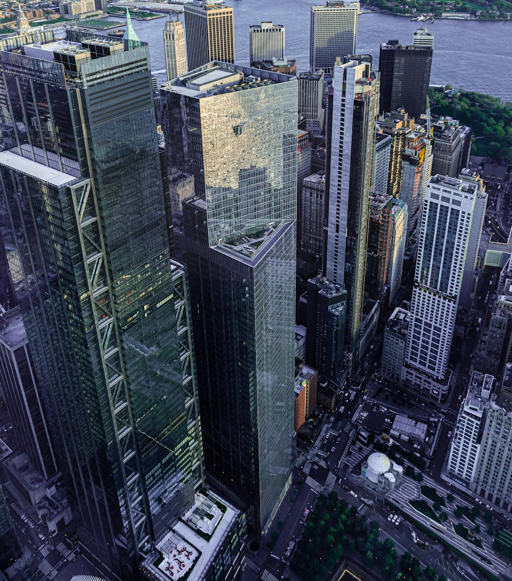 aerial view of city buildings during daytime