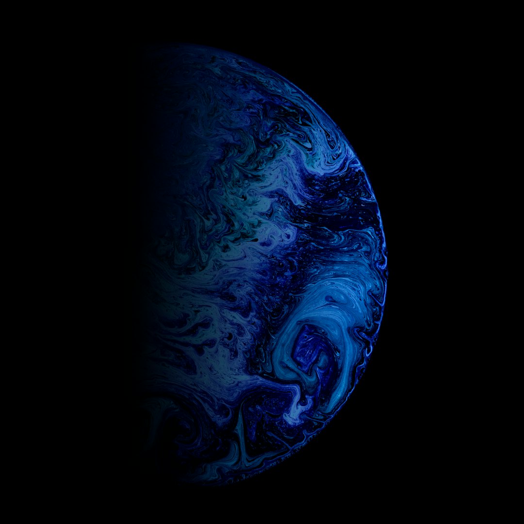 blue and white planet earth
