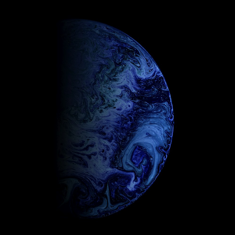 blue and white planet earth