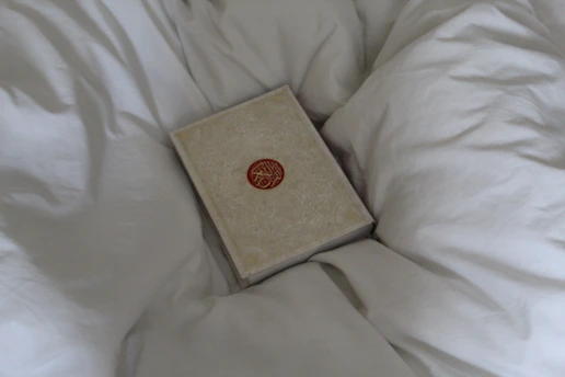 A closed book with a lock on it, representing privacy and confidentiality.