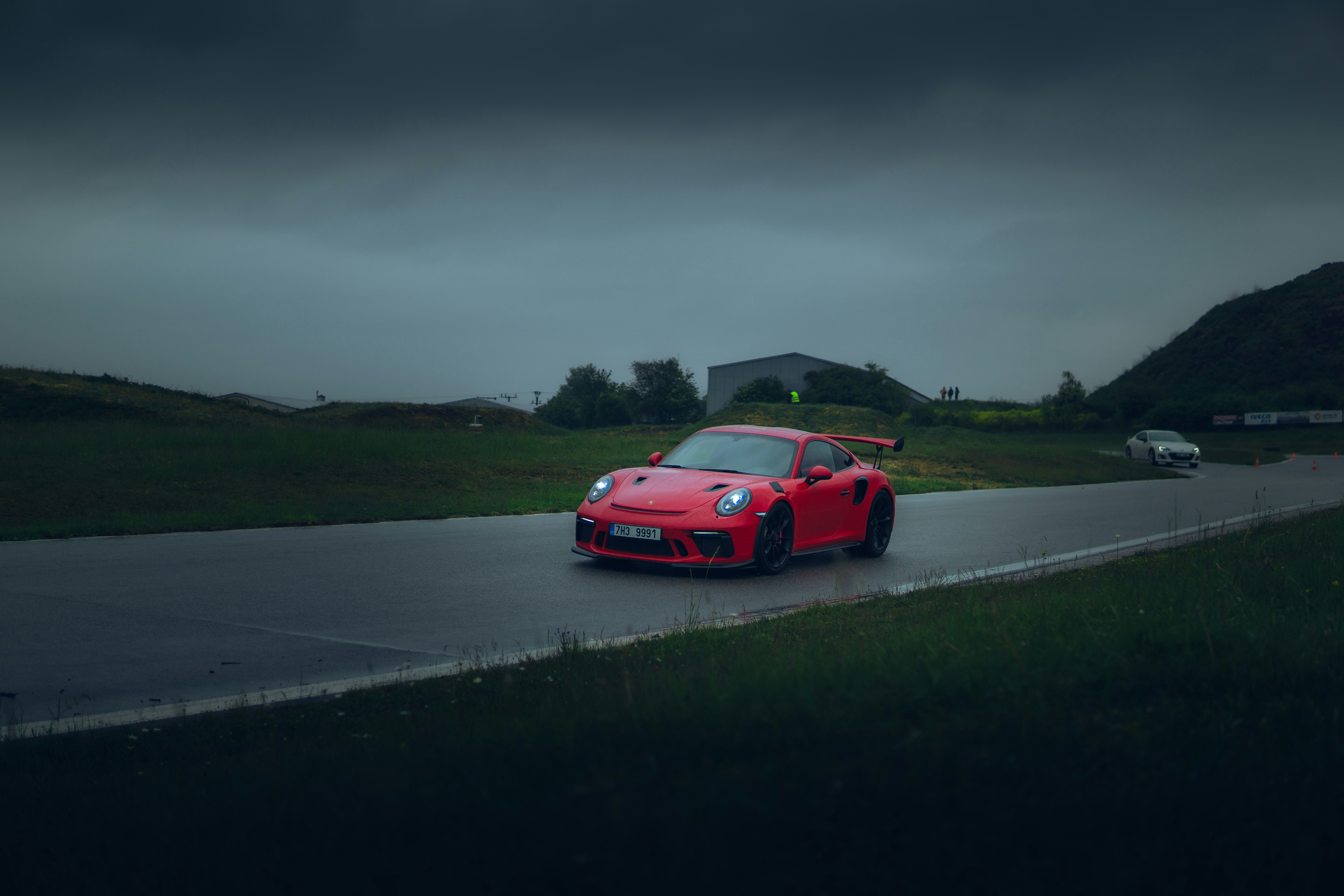 Red chevrolet camaro on road during daytime photo – Free Grey Image on ...