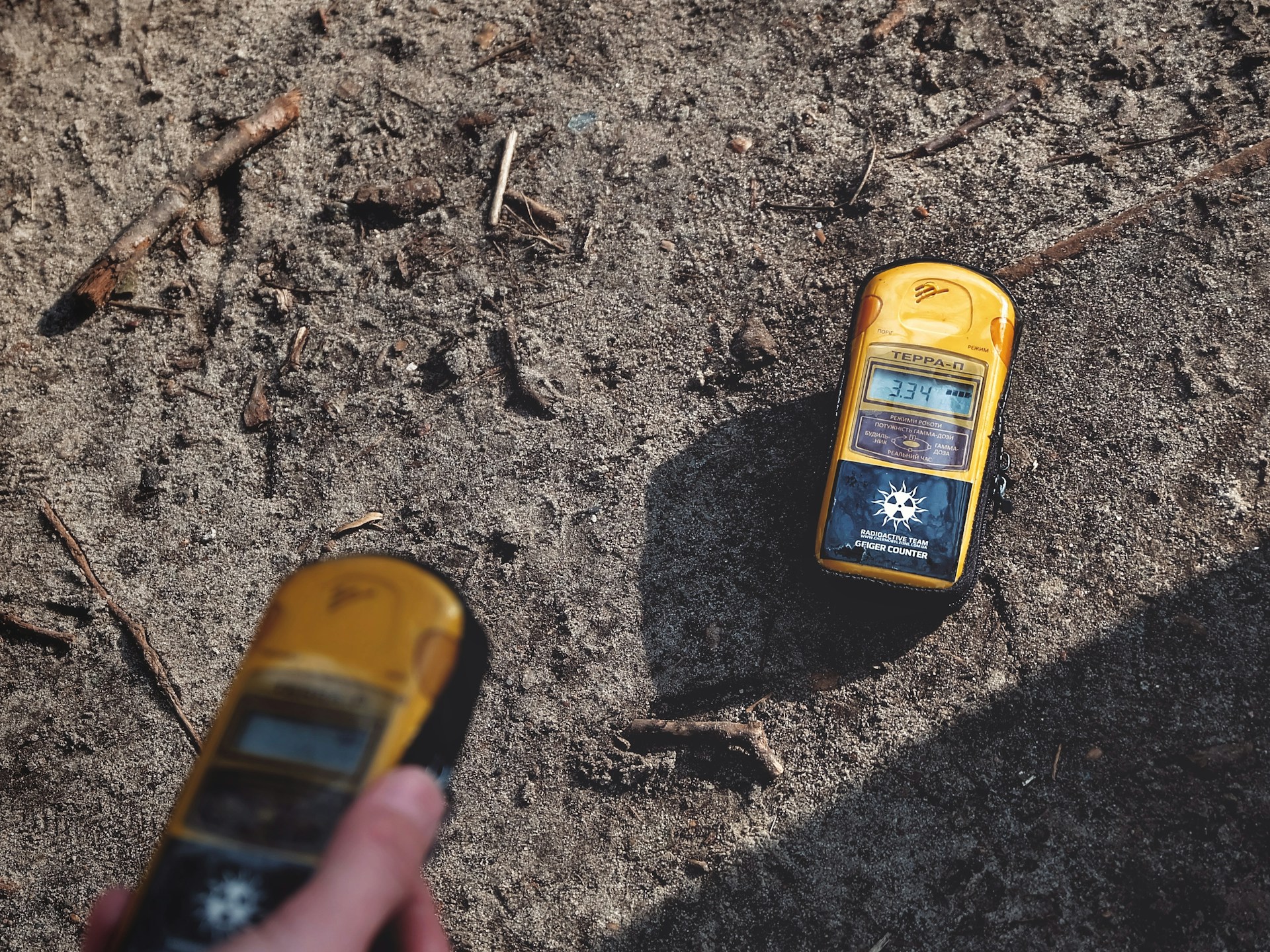yellow and black labeled bottle