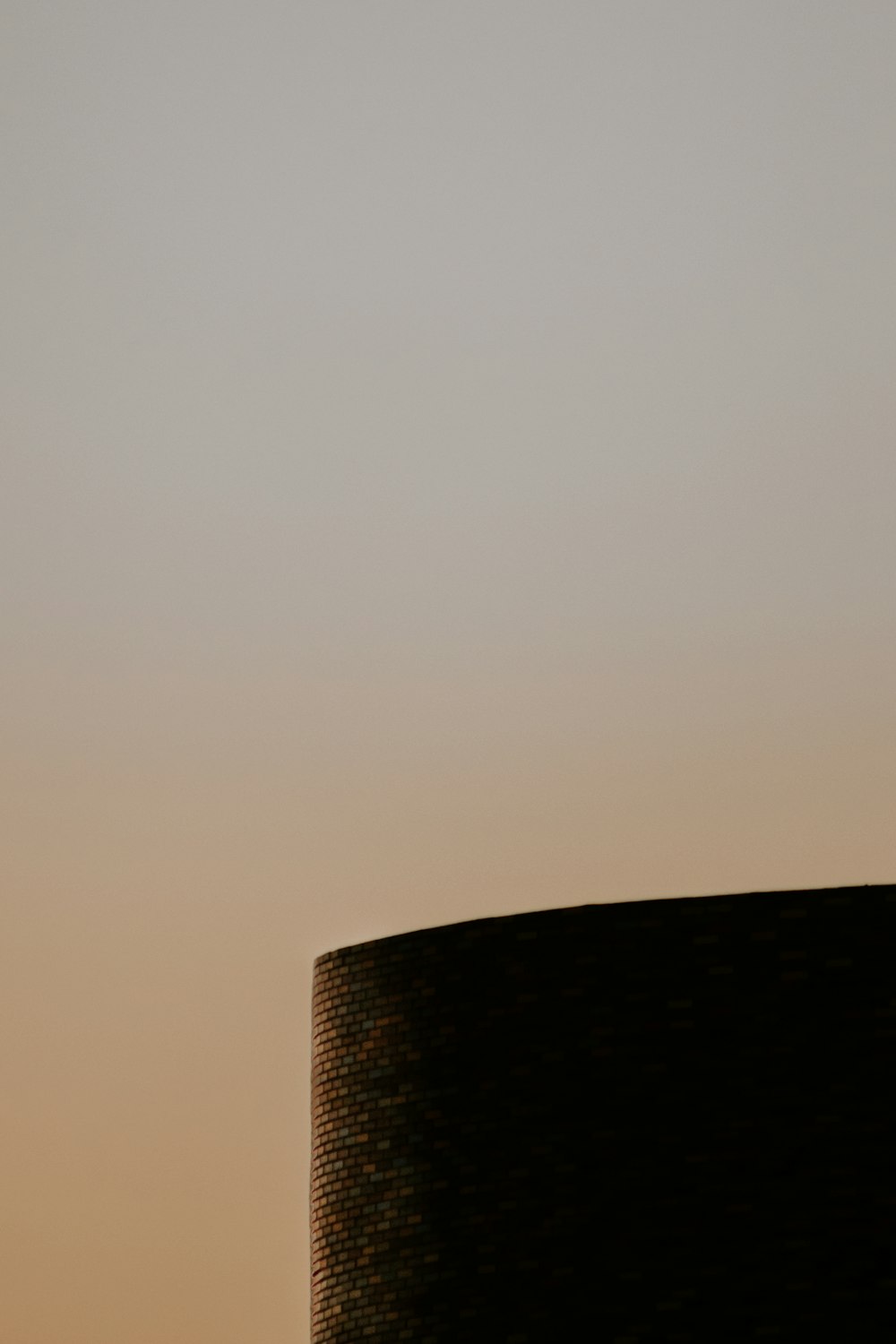 brown and black round textile