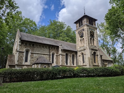 St Pancras Old Church - From Garden, United Kingdom