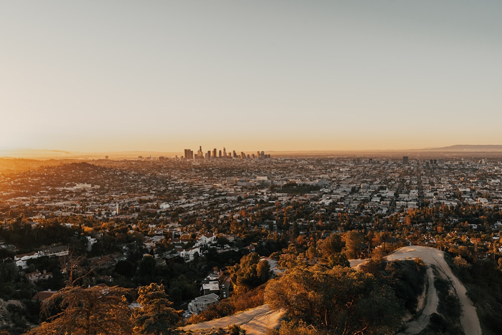 aerial view of city buildings during daytime