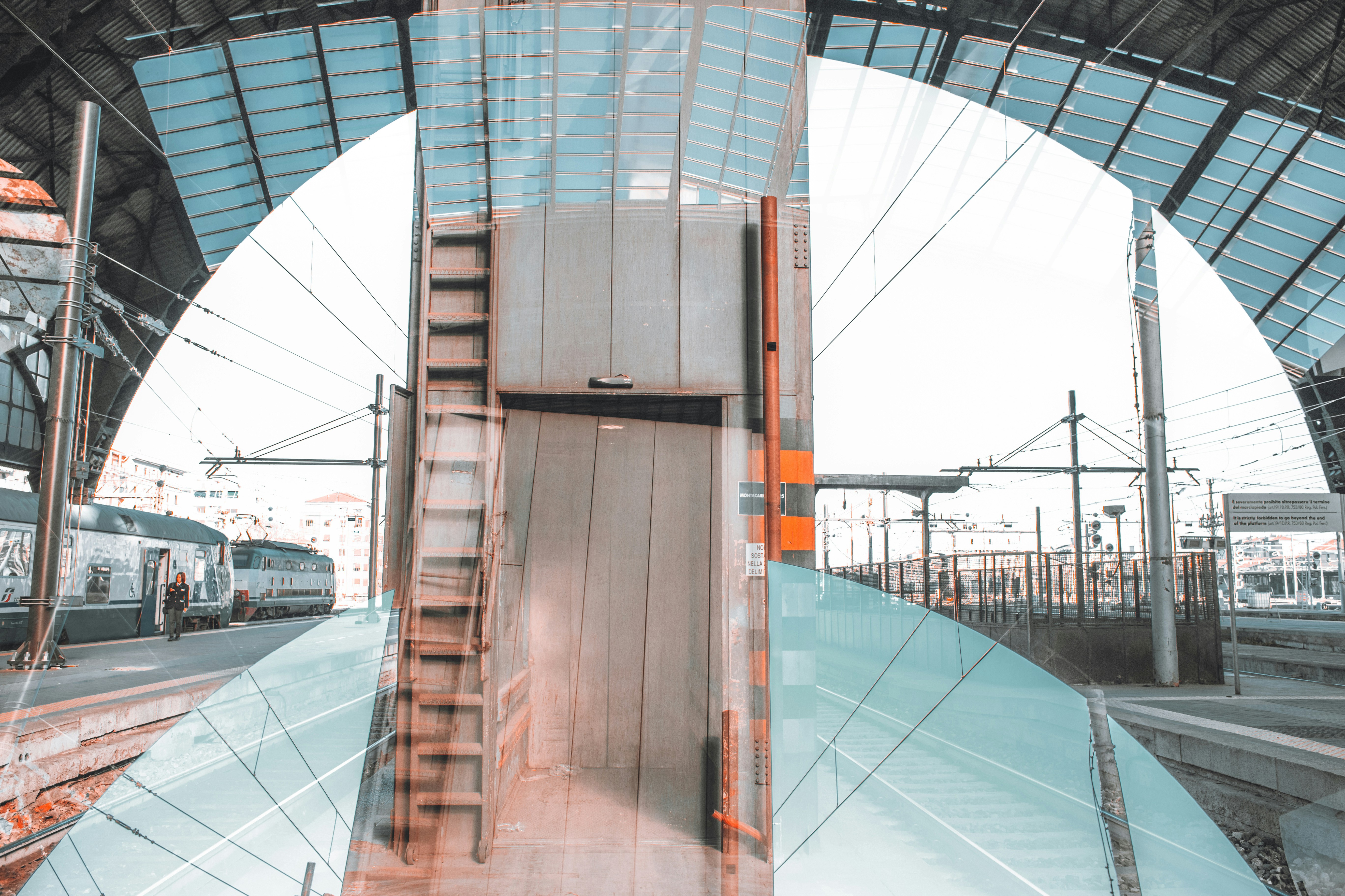 brown and blue building during daytime