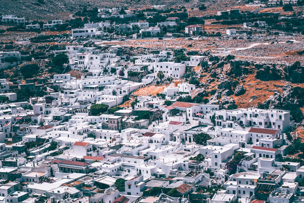 aerial view of city buildings during daytime