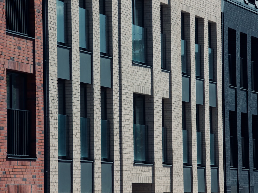 brown and white concrete building