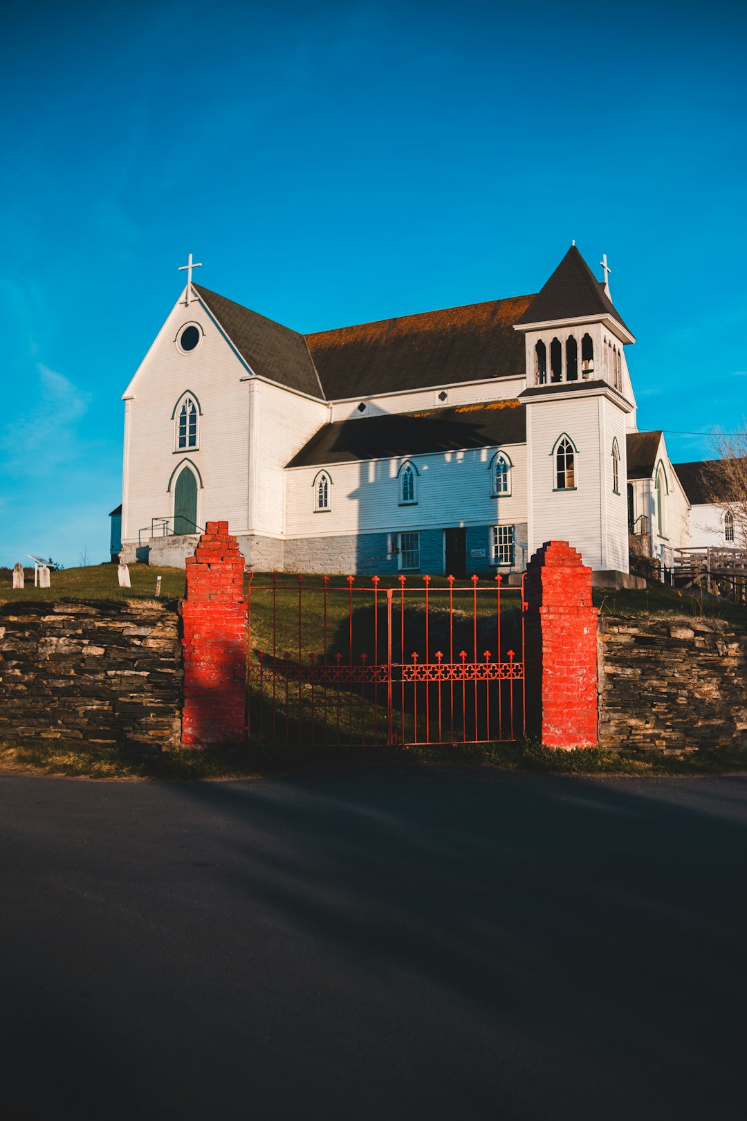 white and brown concrete church