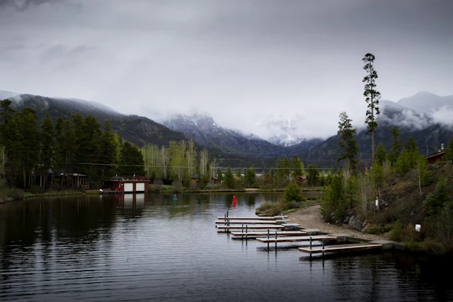 Grand Lake's iconic dock — Colorado's largest and deepest natural lake