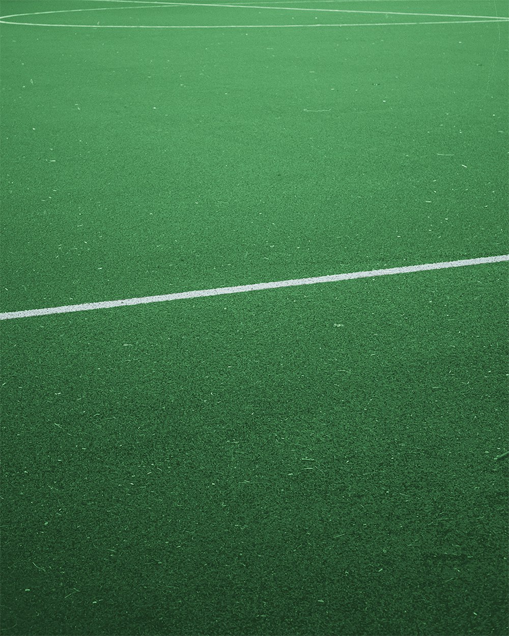 green and white soccer field