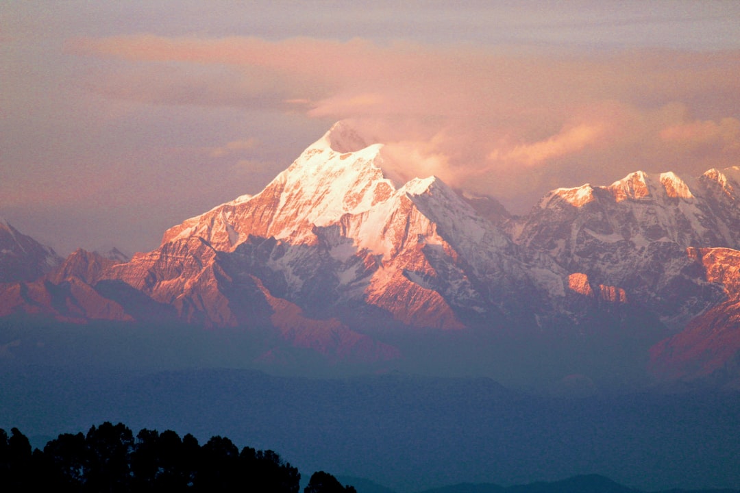 Mountain range photo spot Pangot India