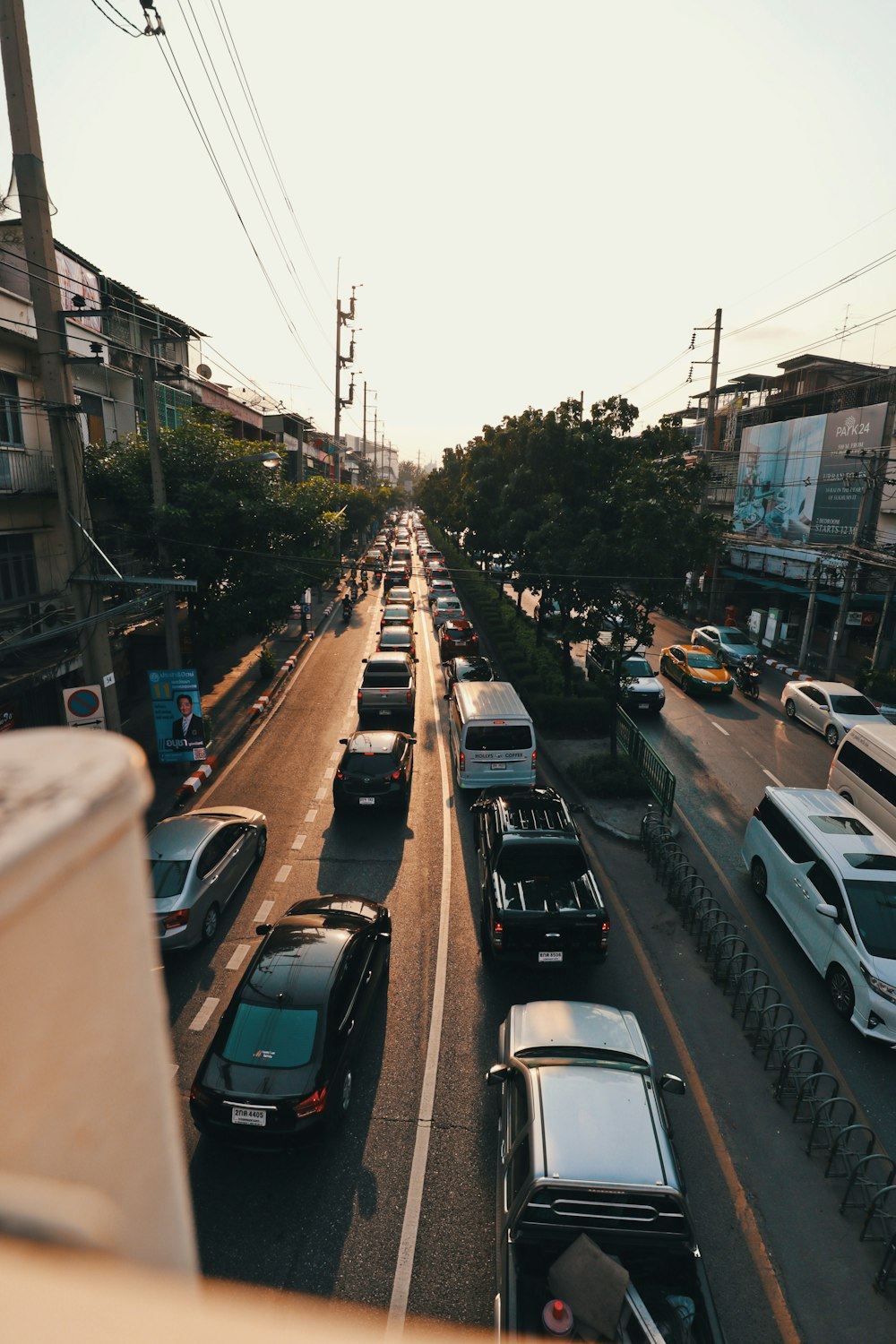 cars on road during daytime