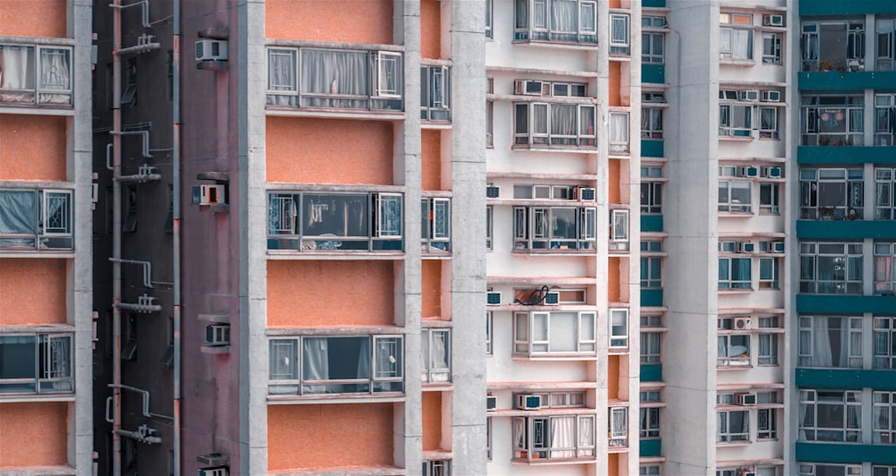 brown and white concrete building