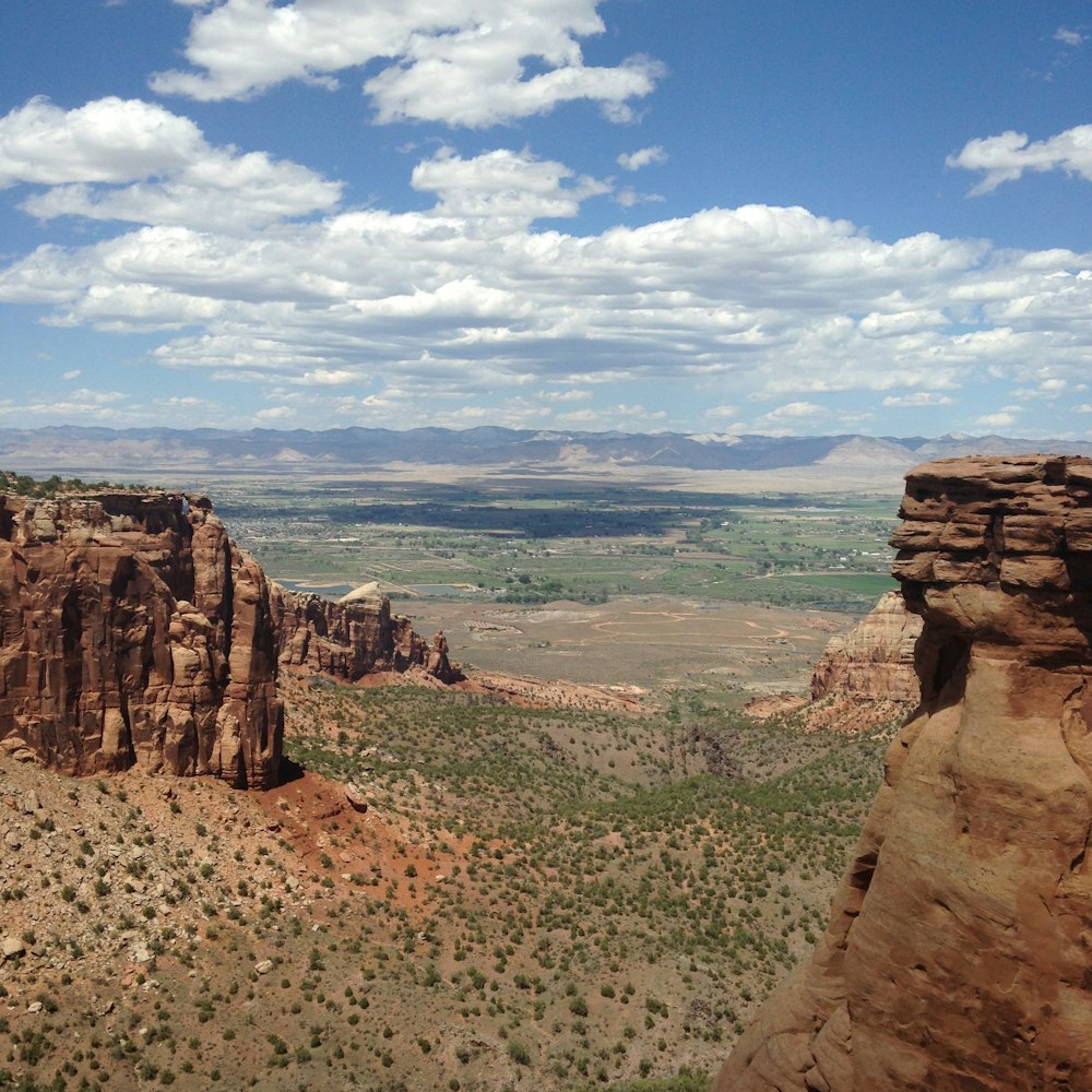 brown rocky mountain under blue sky during daytime