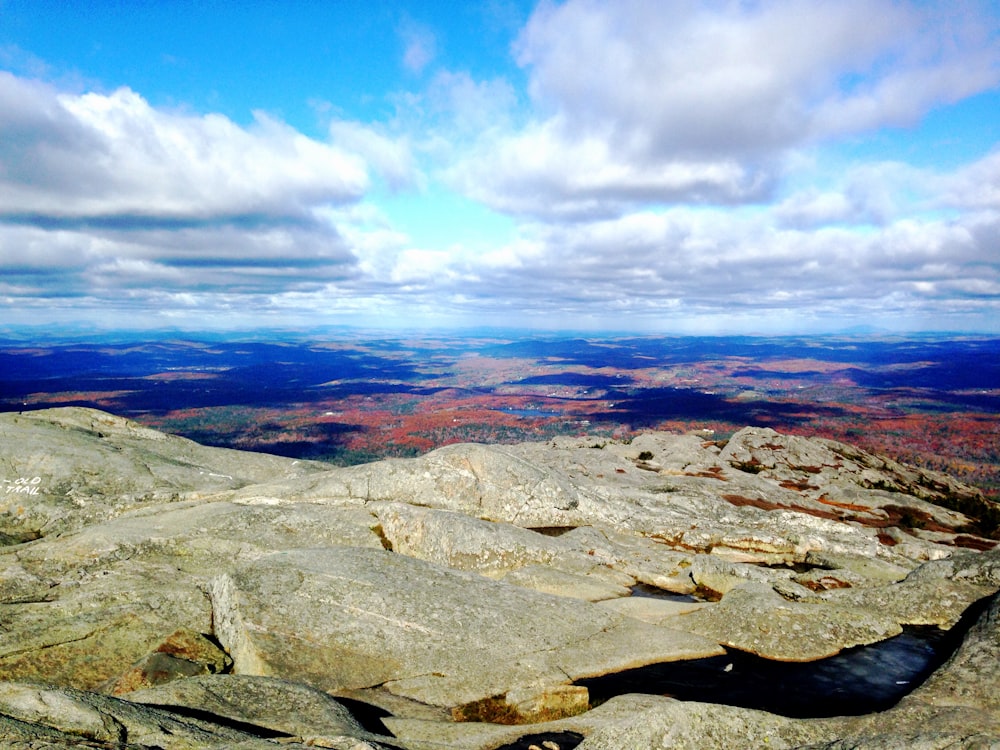 brown rocky mountain under blue sky during daytime