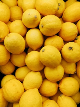 Citron jaunes en vrac