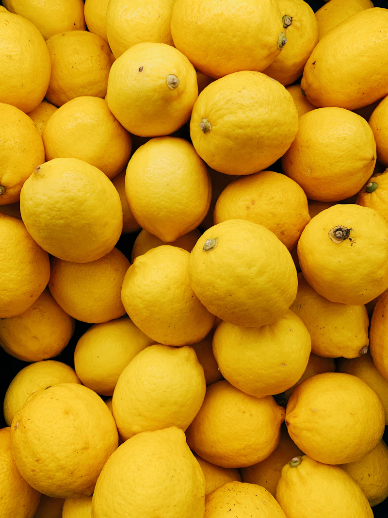 Fresh local lemons