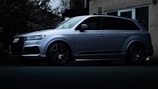 gray audi q7 parked, on premium bridgestone car tyres sold at the tire shop in lagos