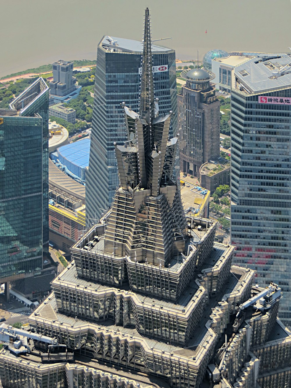 aerial view of city buildings during daytime