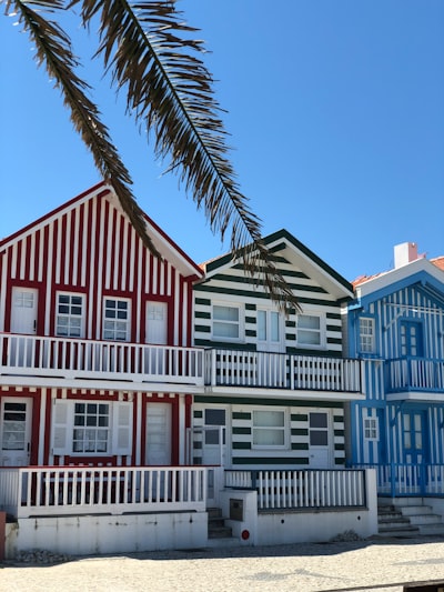 Casas Típicas da Costa Nova - Portugal