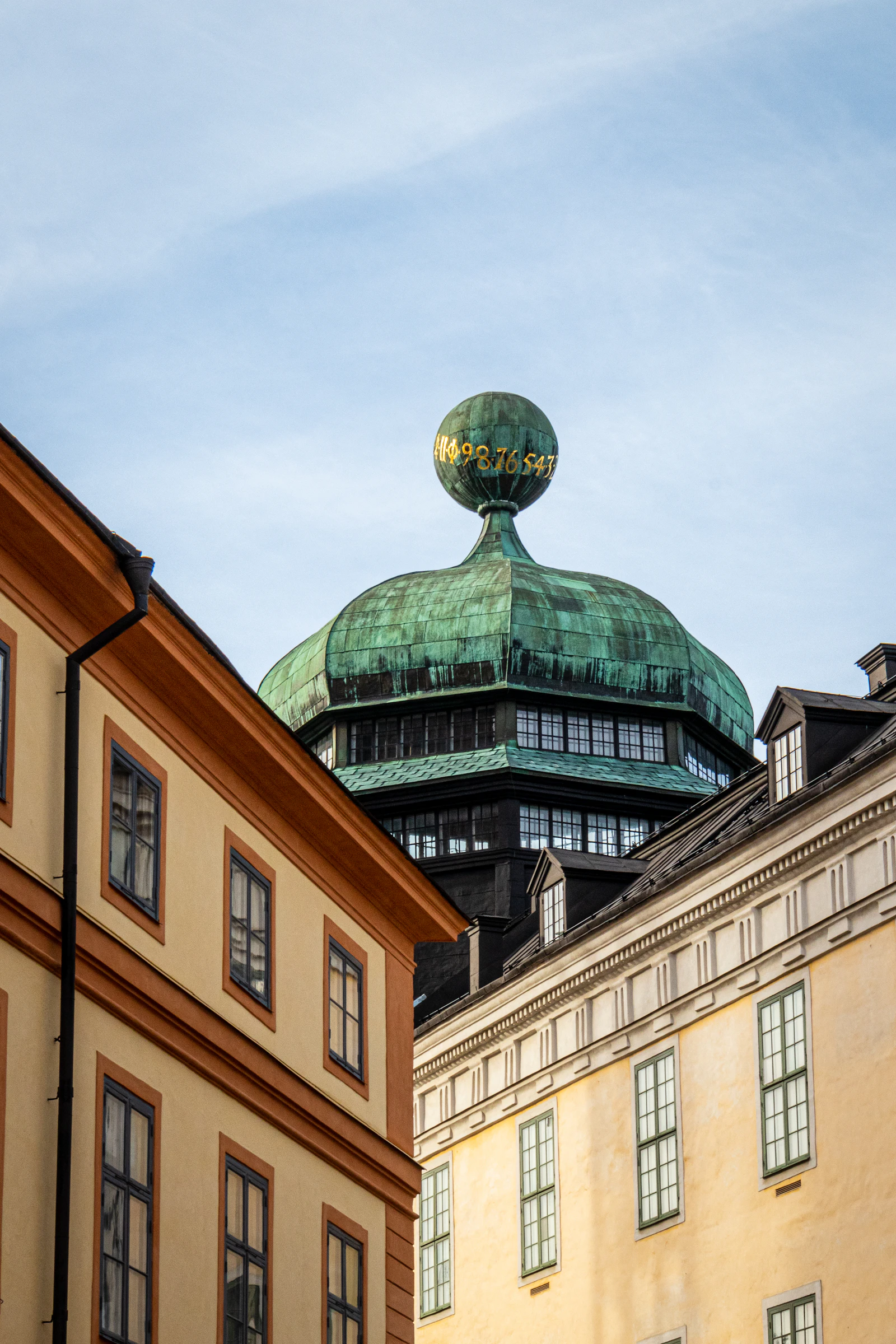 Gustavianum university museum dome, Uppsala University, Sweden