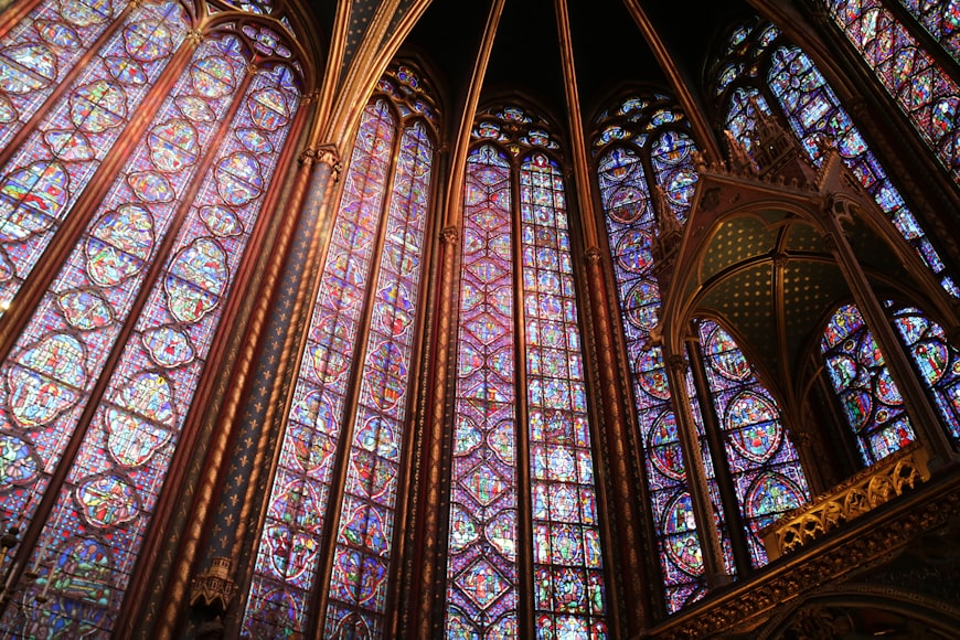 la Saint Chapelle a Parigi