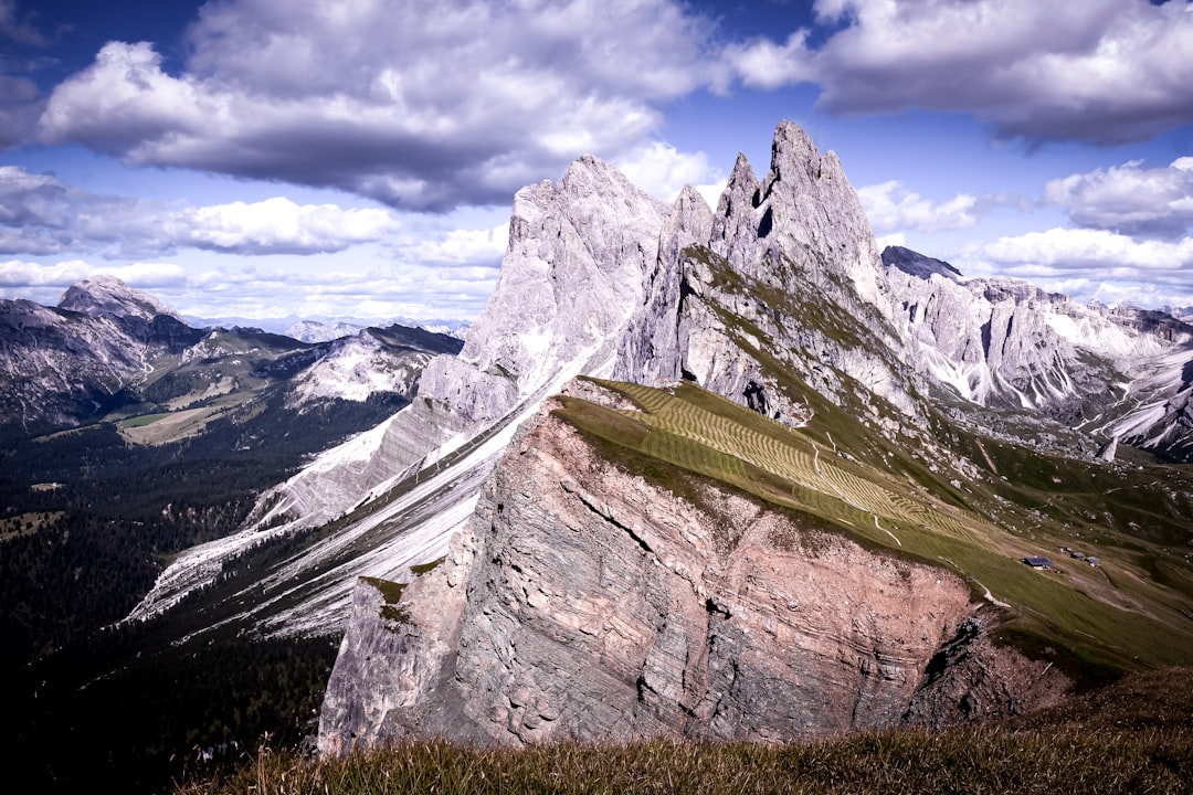 Mountain range photo spot Seceda Spronser Lakes