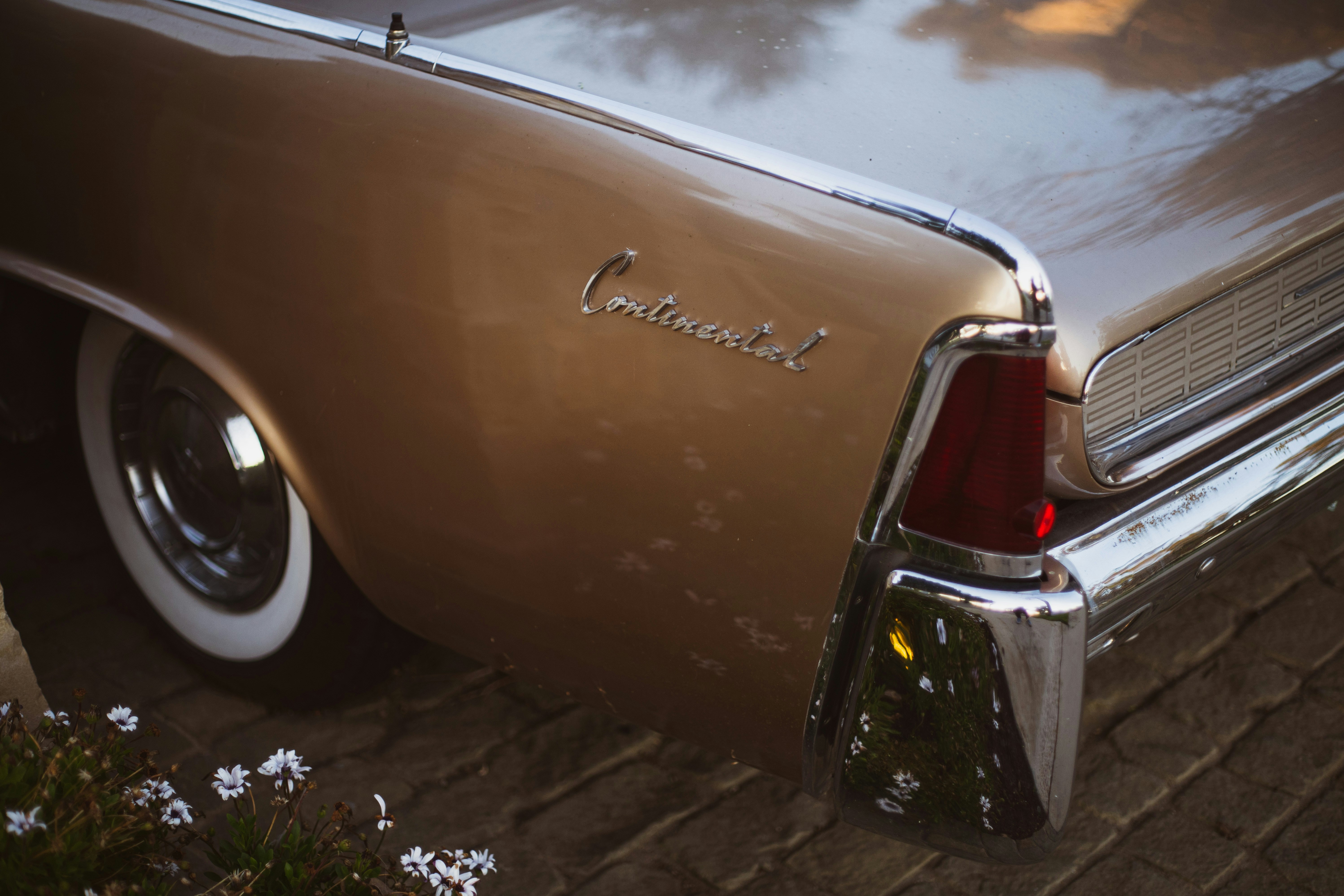 A Lincoln Continental in Huntington Beach.