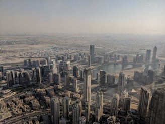 aerial view of city buildings during daytime