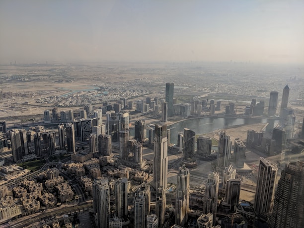 aerial view of city buildings during daytime