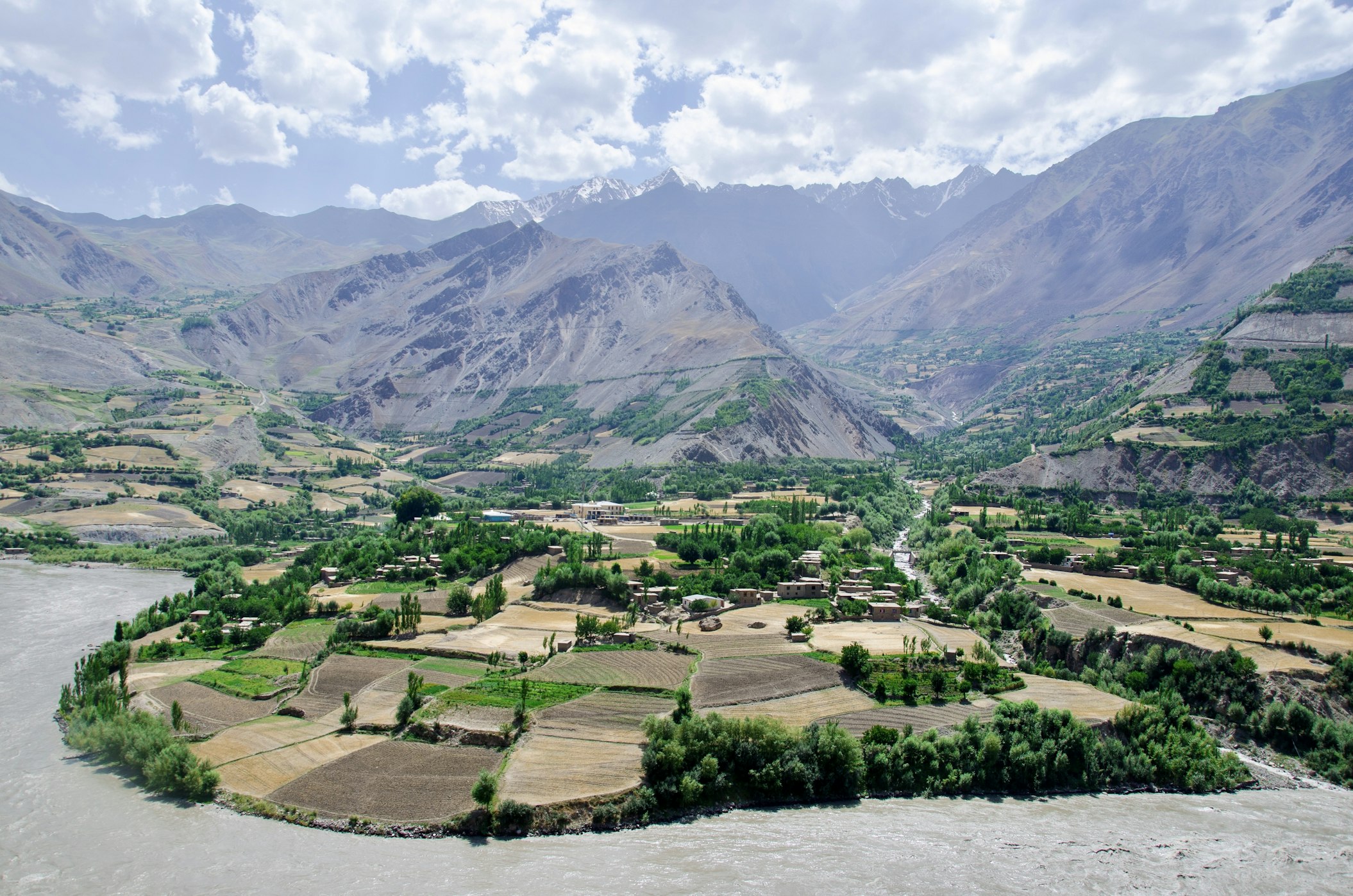 Afghanistan viewed from the Pamir Highway ()