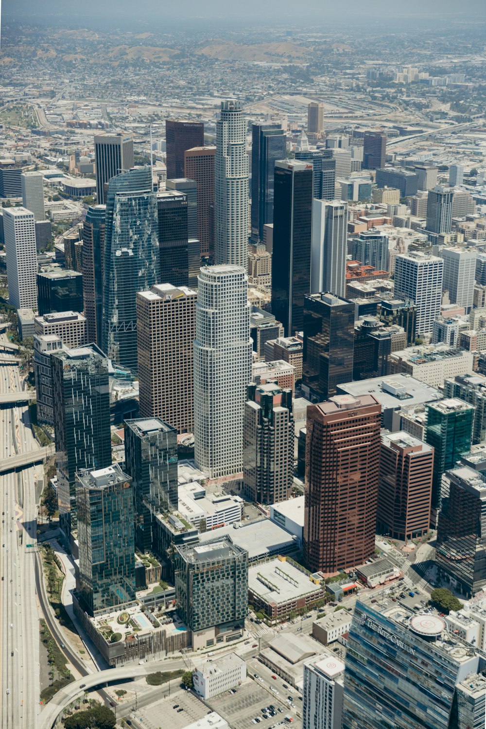 aerial view of city buildings during daytime