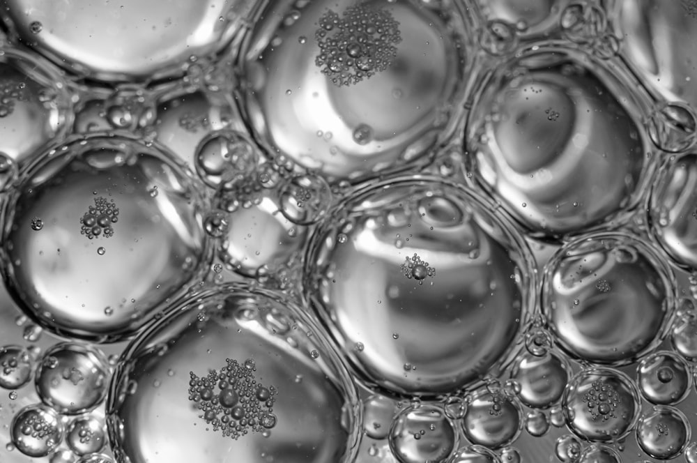 water droplets on clear glass