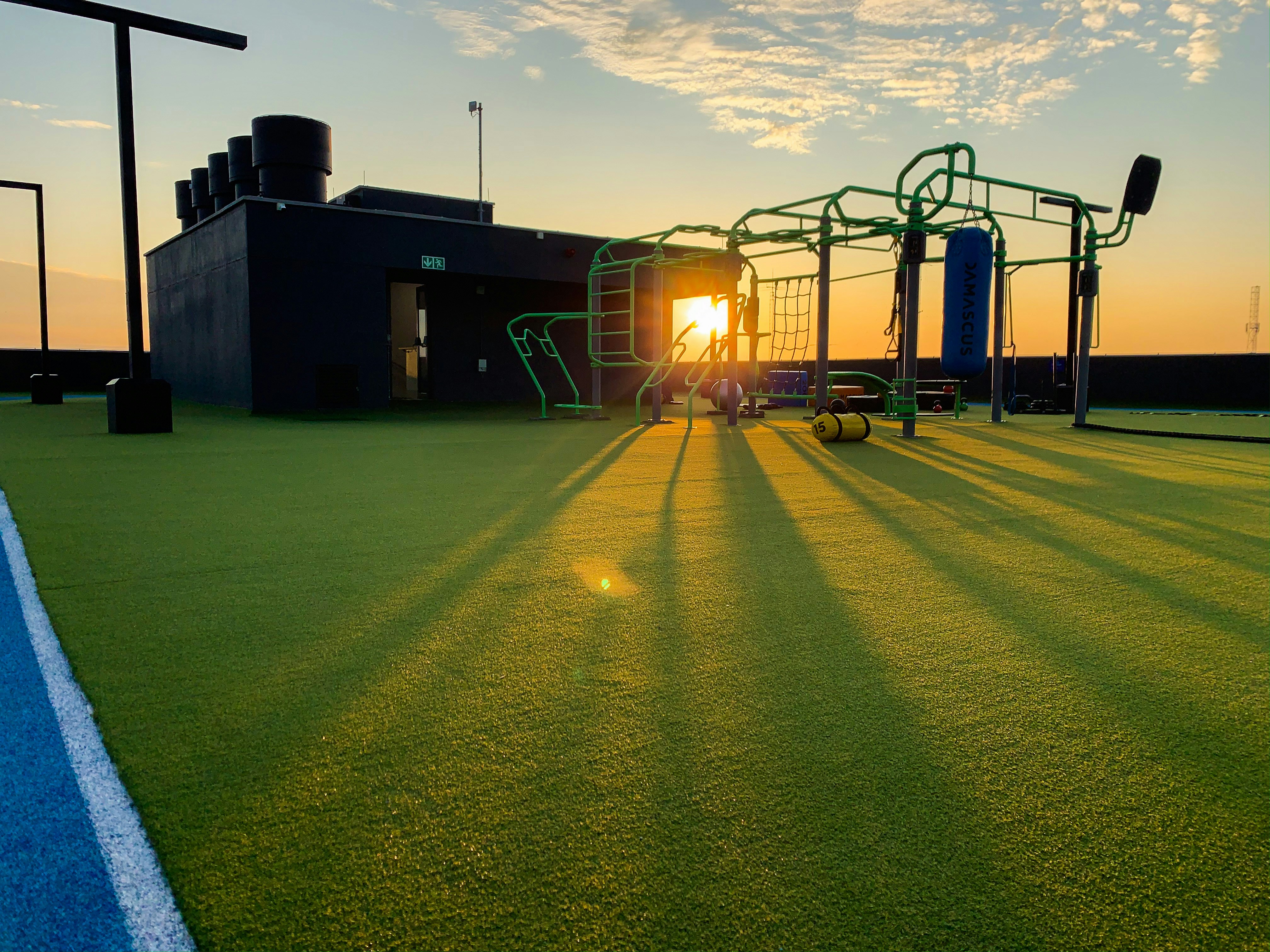 Outdoor Gym Construction