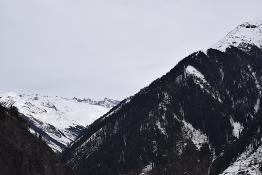 snow covered mountain during daytime in Malana India