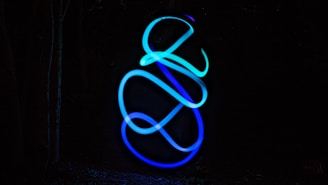 A vibrant light cyan blue background with a modern design.