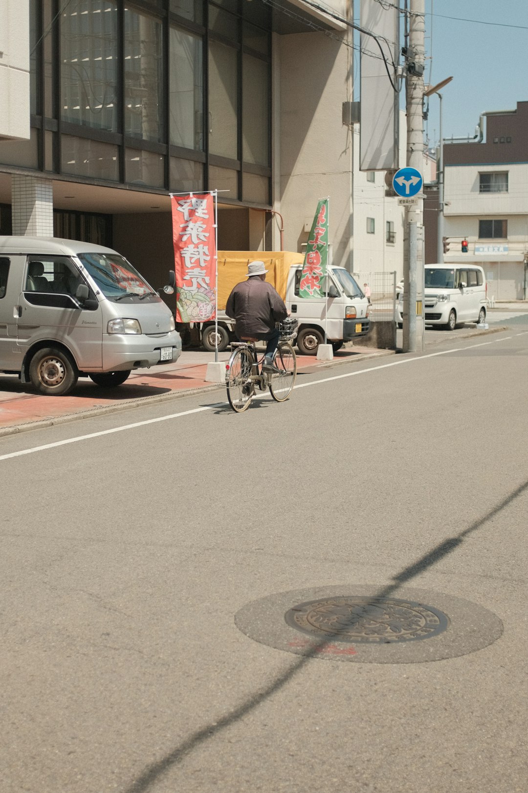 vélo électrique sur une route