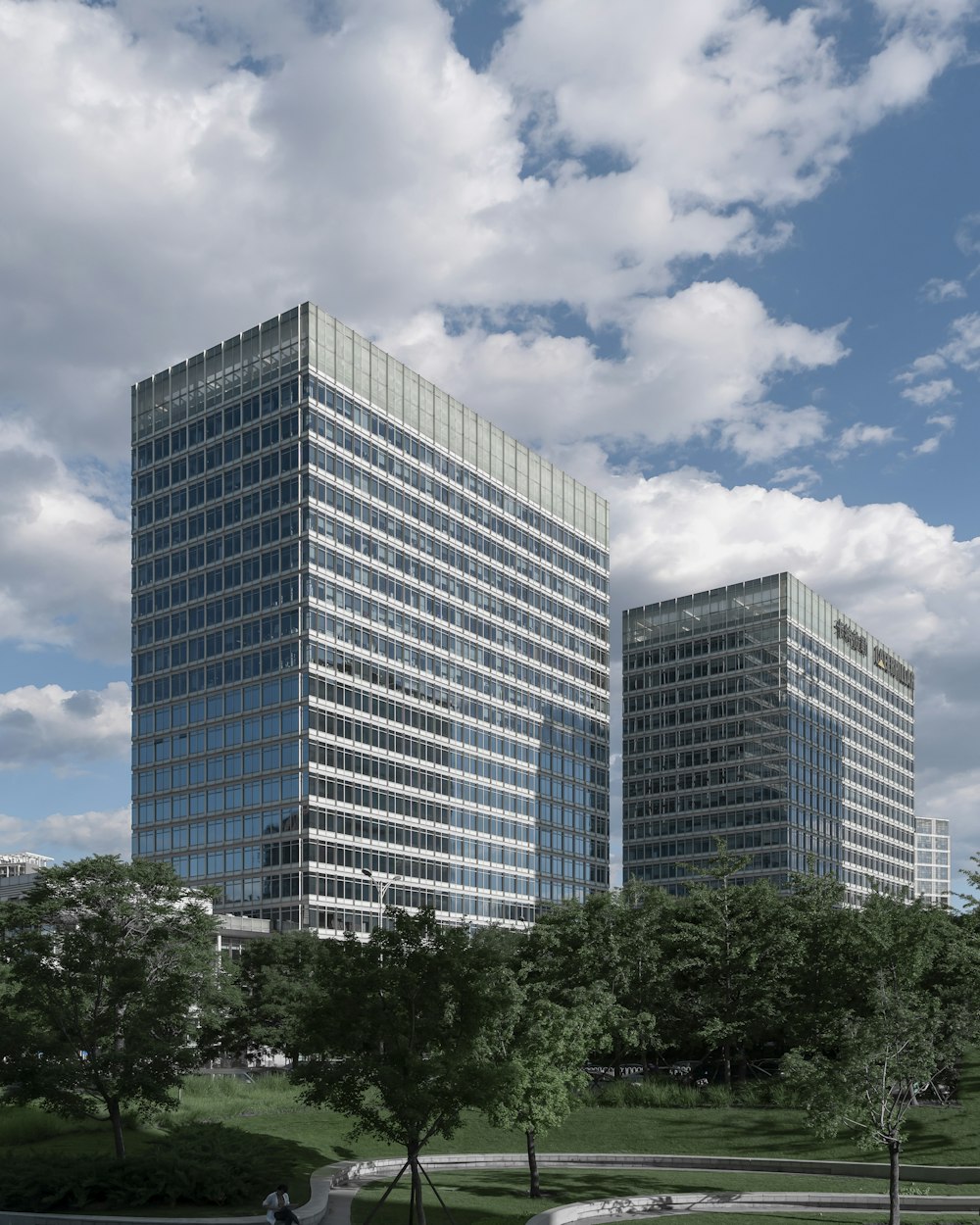 white and blue concrete building under blue sky during daytime