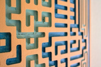 A close-up view of intricate patterns created by generative algorithms.