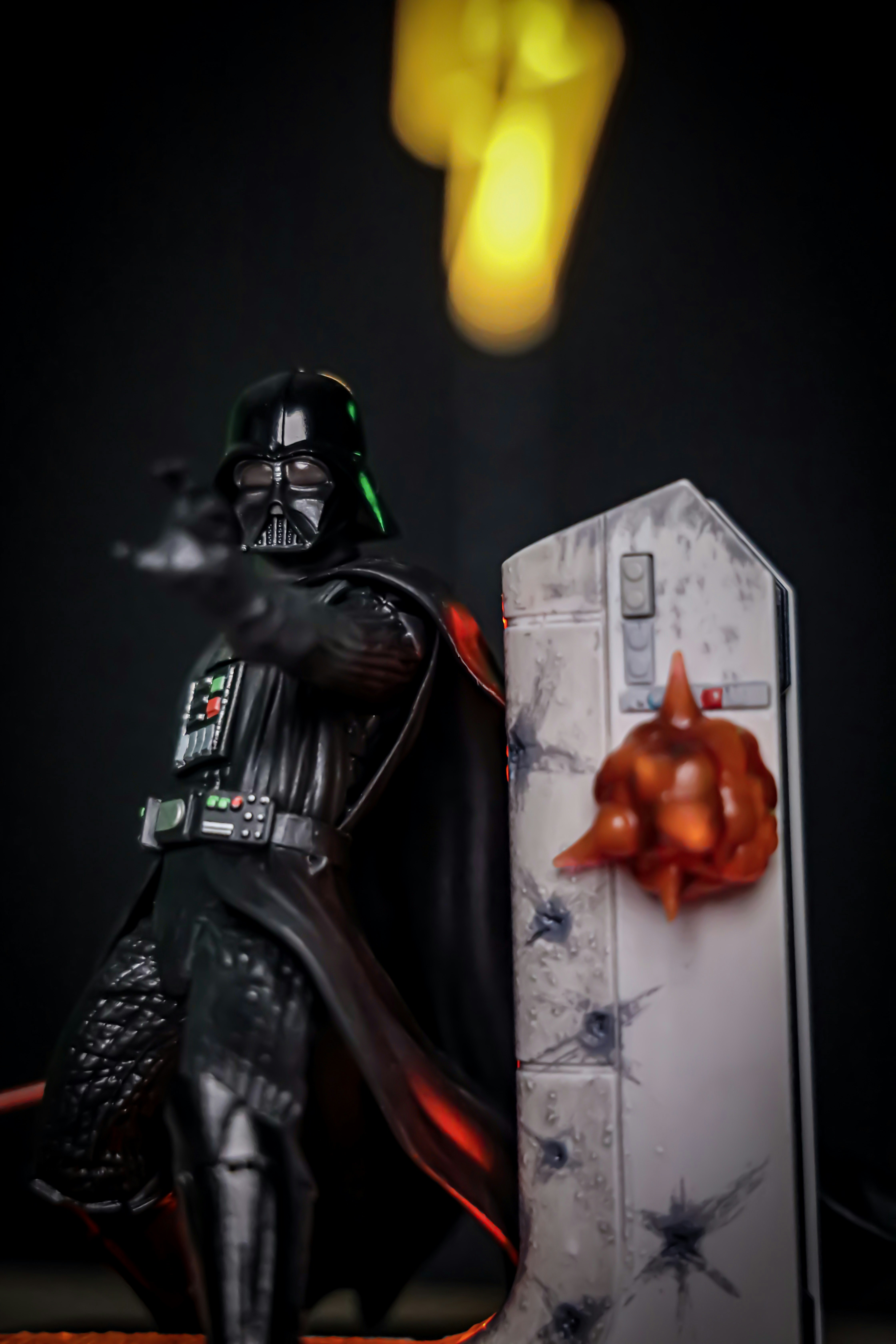 man in black helmet and black leather jacket